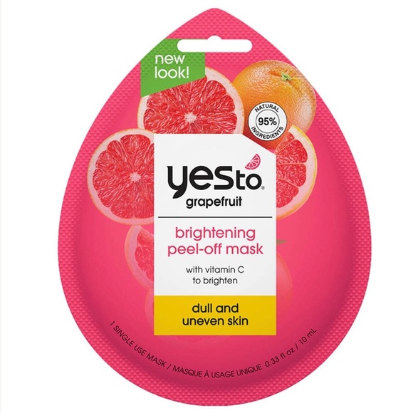 4pack yes to coconut hydrating paper mask & grapefruit brightening peel-off mask - Picture 9 of 10